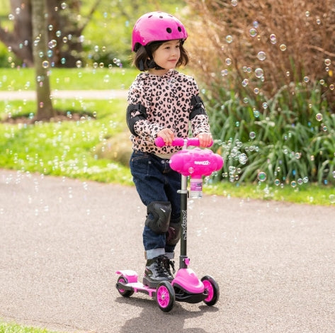 Xootz Bubble Go Scooter - Pink