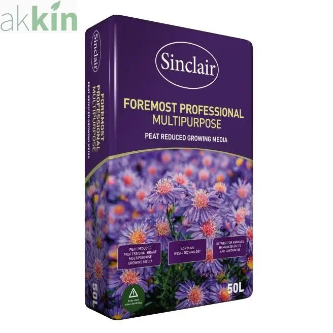 Sinclair Foremost Pro Multipurpose Compost 50lt AK Kin Garden Supplies