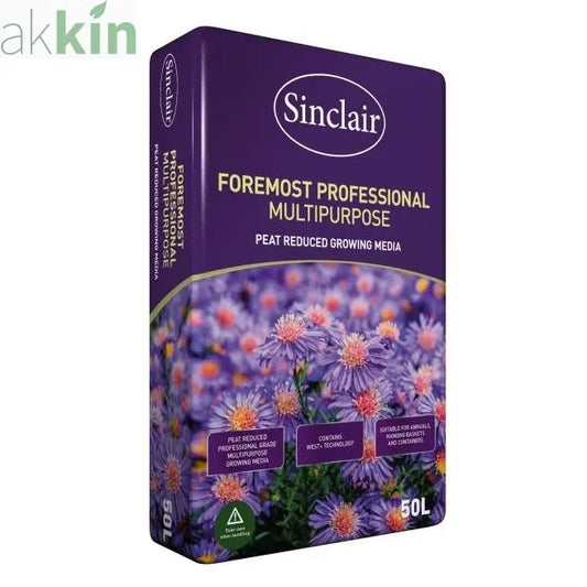 Sinclair Foremost Pro Multipurpose Compost 50lt AK Kin Garden Supplies