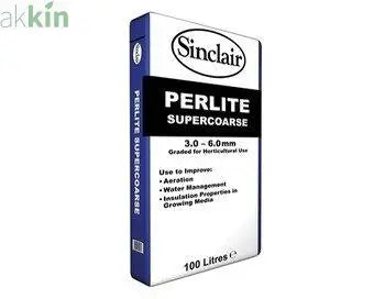 Sinclair Horticultural Supercoarse Perlite Plant Compost Additive 100 Litre - AK Kin Garden Supplies