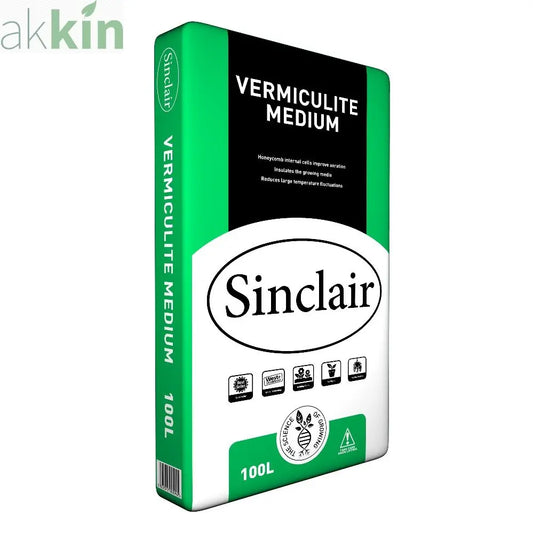 Sinclair Horticultural Vermiculite Medium 100 Litre AK Kin Garden Supplies