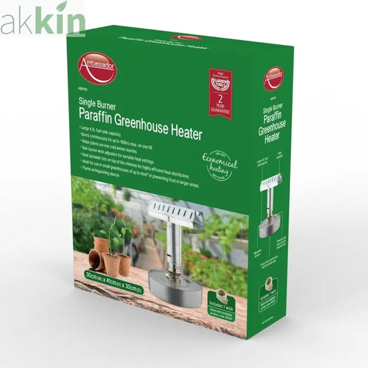 Single Burner Paraffin Greenhouse Heater AK Kin Garden Supplies
