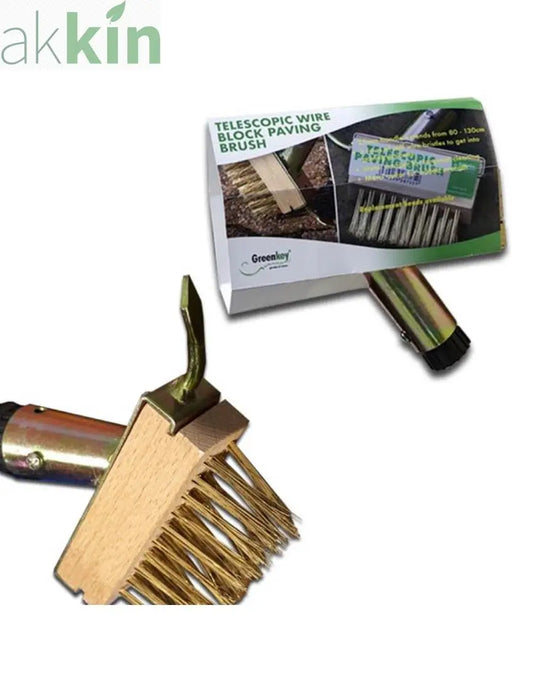 Telescopic Block Paving Brush AK Kin Garden Supplies