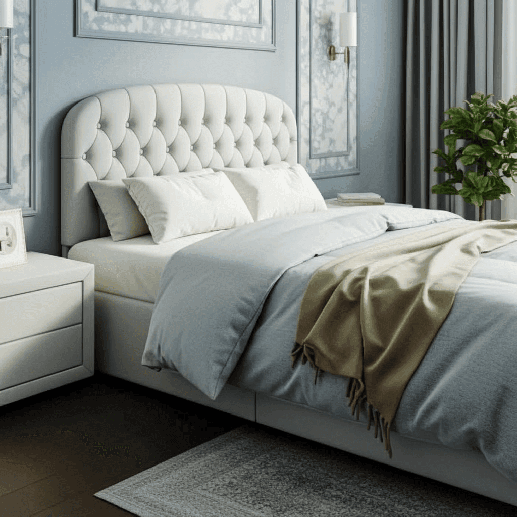 The Fiona Bed Frame: Modern UK Design UK Beds Direct ltd