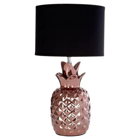 Tiziano Pineapple Copper Ceramic Lamp AK Kin Garden Supplies