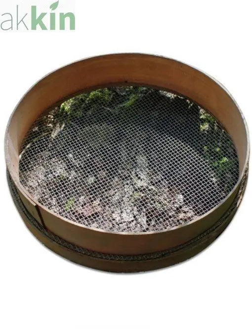 Traditional Wooden Garden Riddle (10mm Mesh) AK Kin Garden Supplies