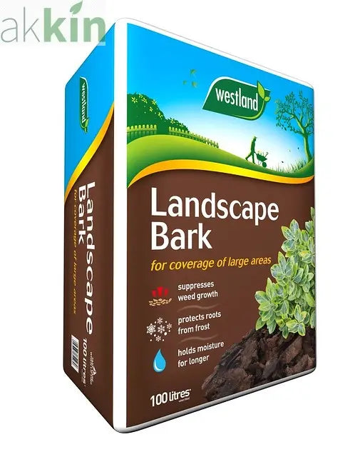 Westland Decorative Bark Chips 100L (Multi-buy Offers Available) One Click Plants