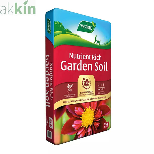 Westland Nutrient Rich Garden Soil 35L Bag AK Kin Garden Supplies