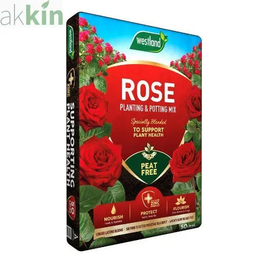 Westland Rose Planting & Potting Peat Free Compost Mix 50L AK Kin Garden Supplies