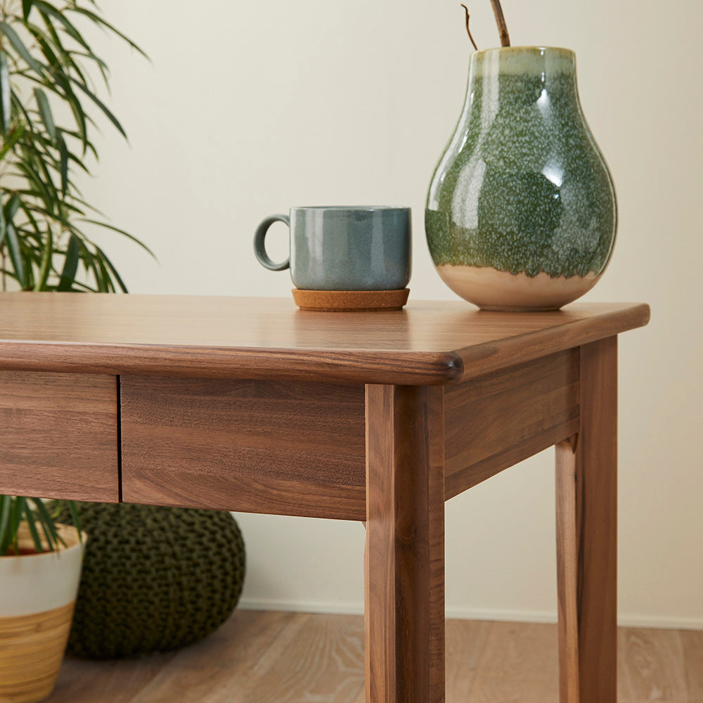 Wright Walnut Desk and Dressing Table Fishe and Lilly