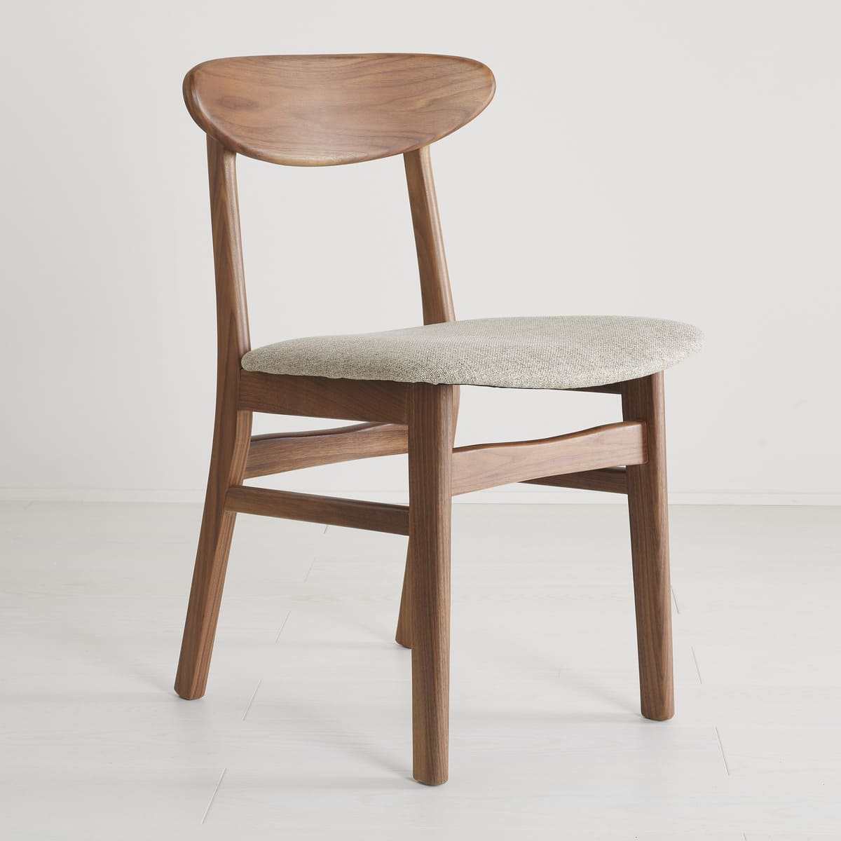 Wright Walnut Dining Chair (Set of 2) Fishe and Lilly