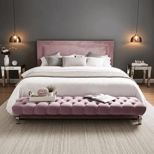 Zanetti Milano Bed Frame – Luxury Chesterfield Style UK Beds Direct ltd