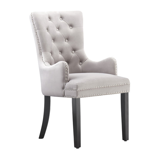 Windsor LUX Velvet Dining Chair (with armrests) PN Home
