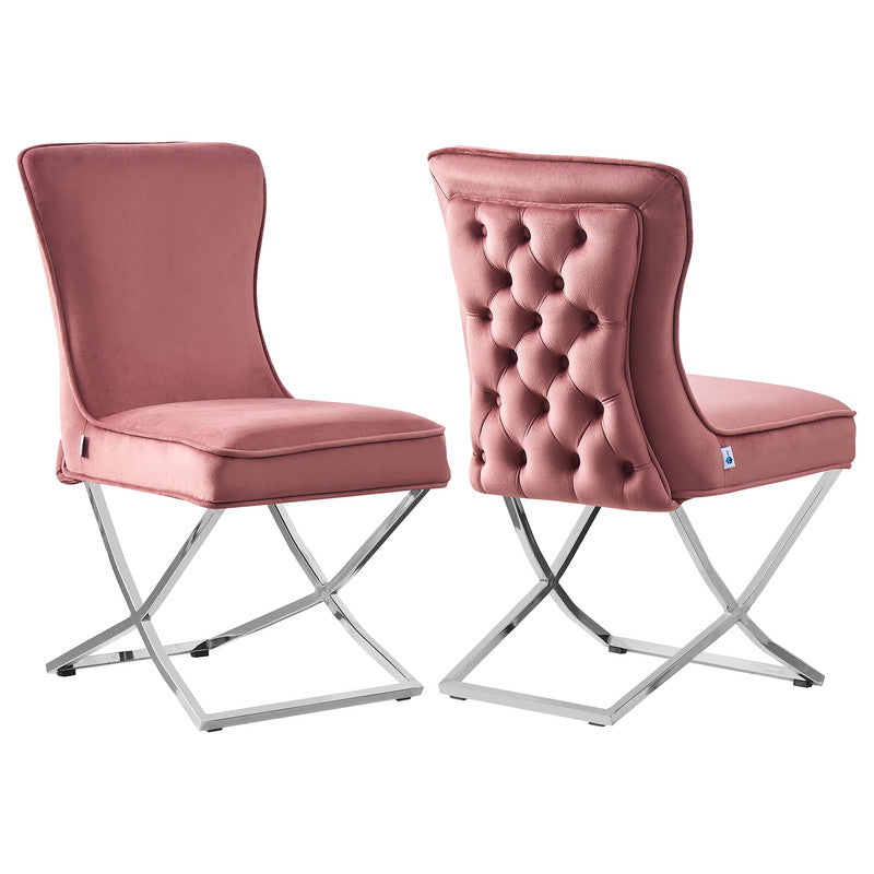 Trafalgar Velvet Dining Chair PN Home