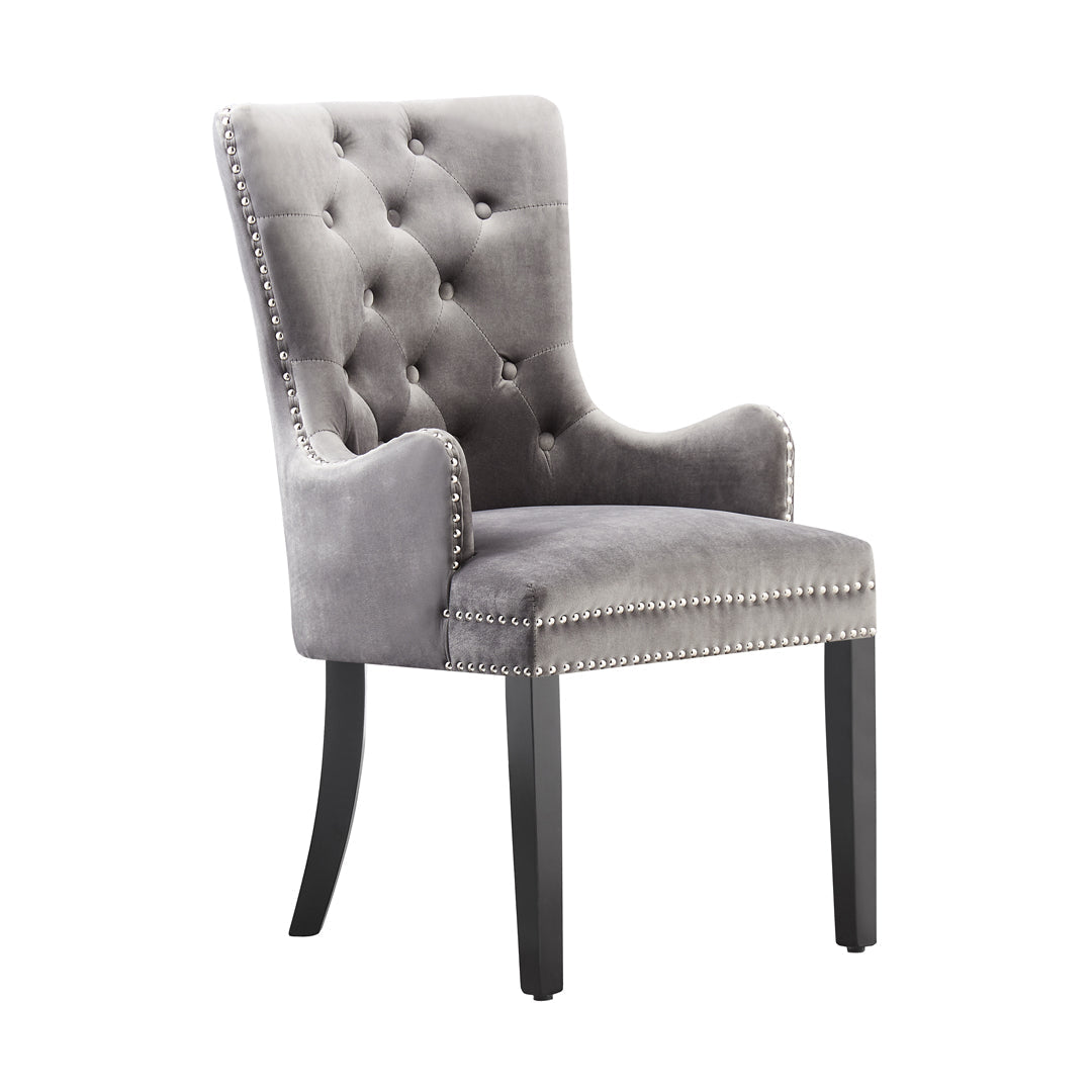 Windsor LUX Velvet Dining Chair (with armrests) PN Home