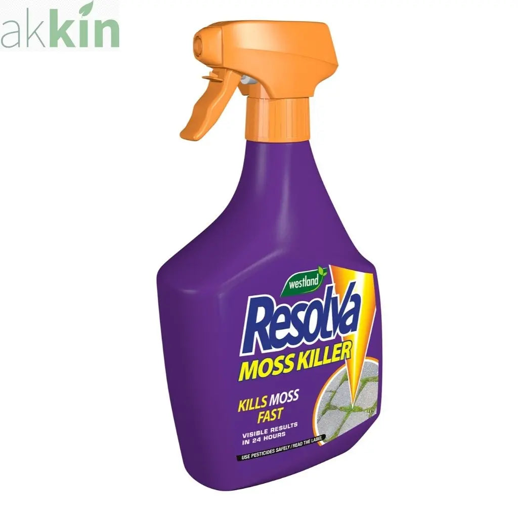 Resolva Moss Killer Ready To Use 1L One Click Plants
