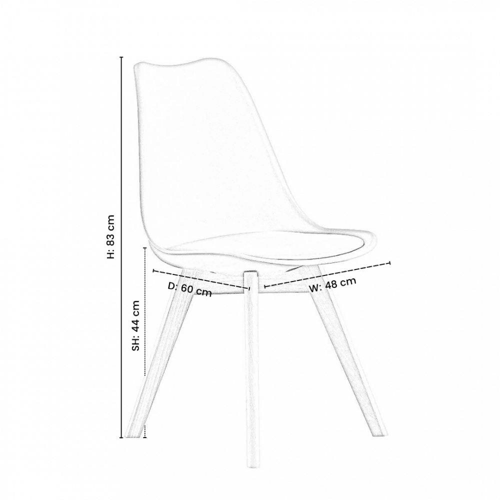 Jamie Halo Round Dining Table Set with 4 Chairs PN Home