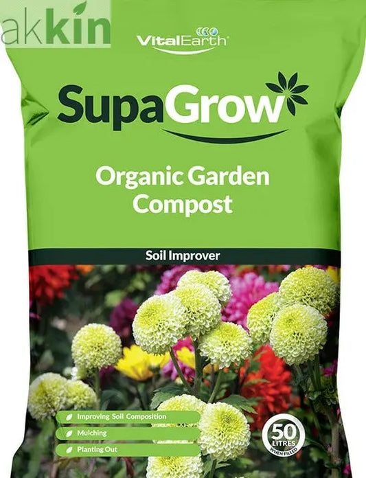 Organic Garden Compost 50L (Multi-buy Offers Available) One Click Plants