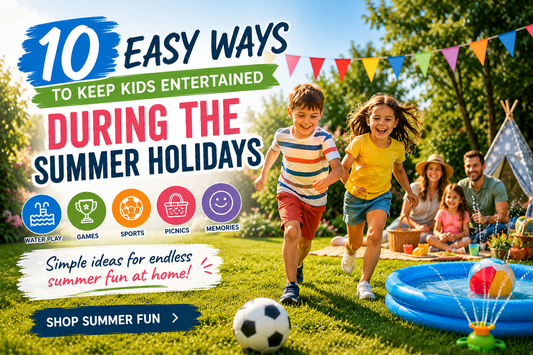 10 Easy Ways to Keep Kids Entertained During the Summer Holidays