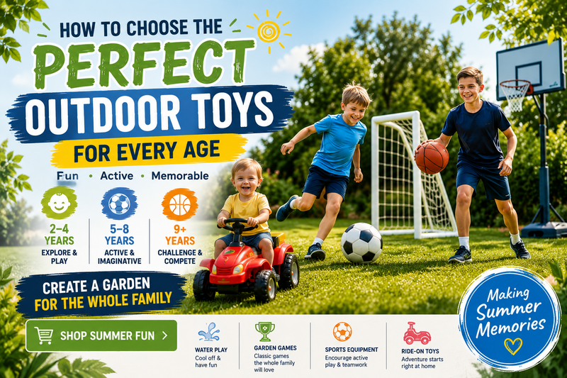 How to Choose the Perfect Outdoor Toys for Every Age