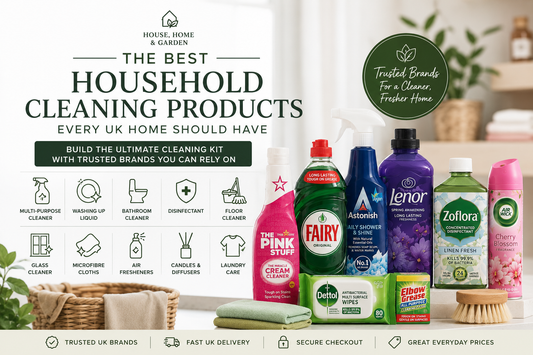 The Best Household Cleaning Products Every UK Home Should Have