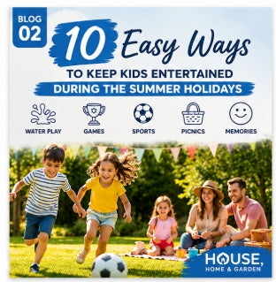 10 Easy Ways to Keep Kids Entertained During the Summer Holidays