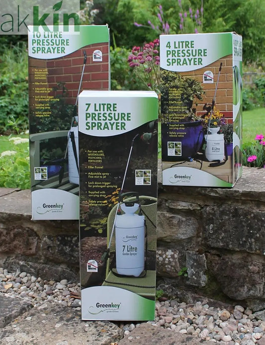 10 Litre Pressure Sprayer with Extension Lance - AK Kin Garden Supplies