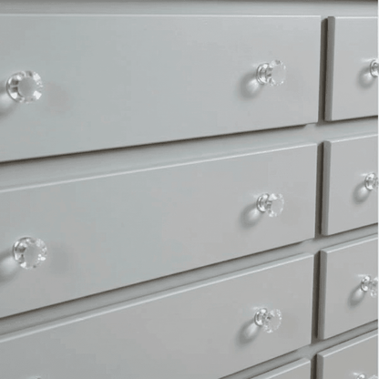 Solid Pine Wooden Wardrobe with 3+3 Drawers – White Wooden Bedroom Storage | UK Beds Direct UK Beds Direct ltd