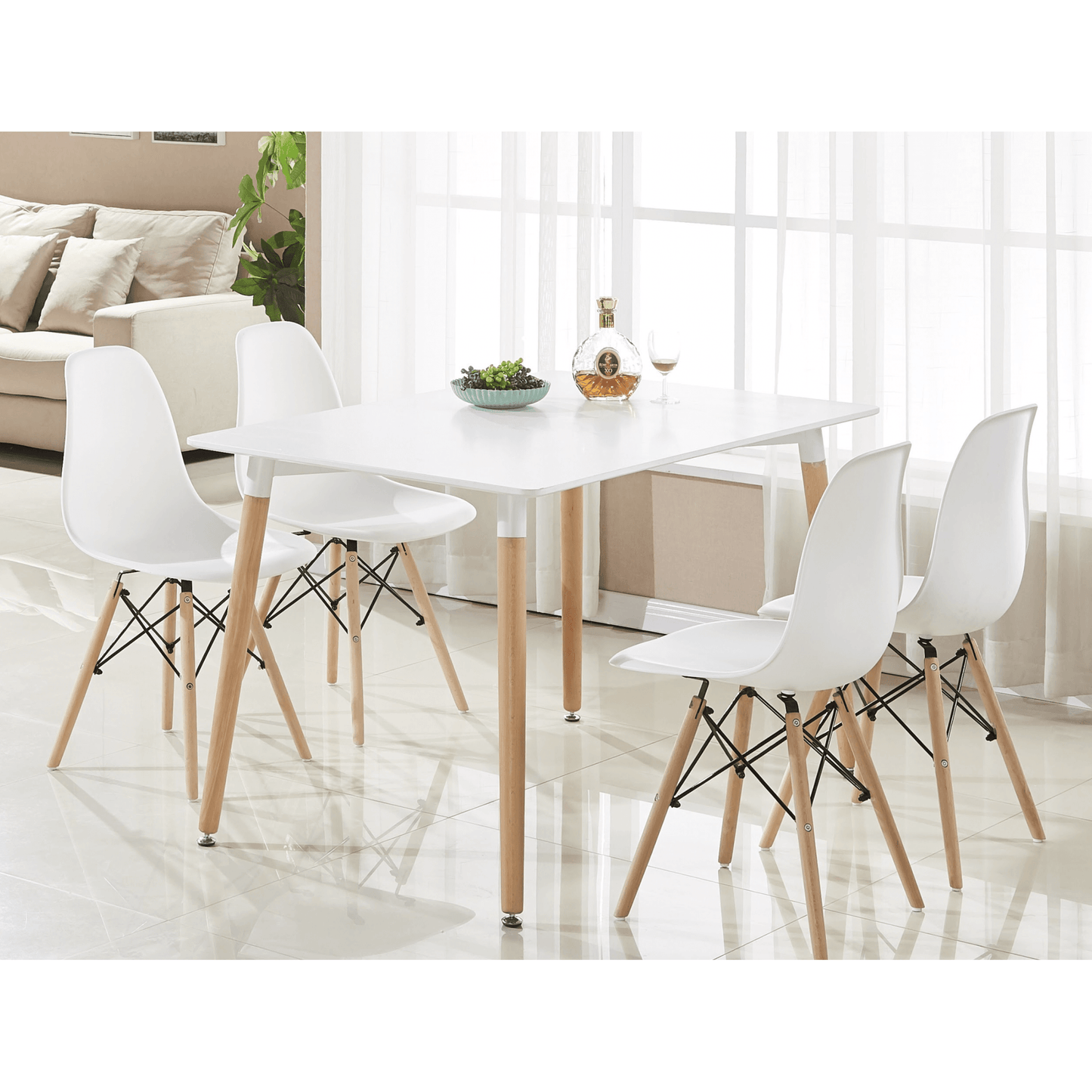 Halo 4 or 6 seating Dining Table PN Home
