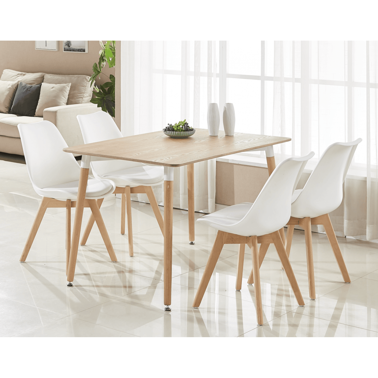 Halo 4 or 6 seating Dining Table PN Home