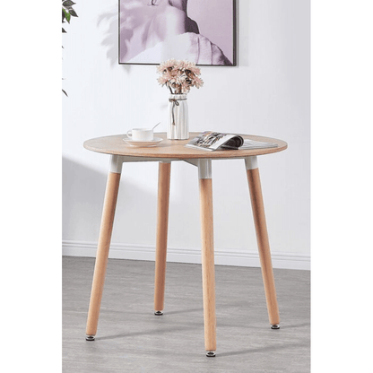 Jamie Lorenzo Halo Round Dining Set of 2 PN Home