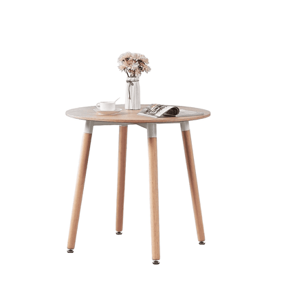 Jamie Lorenzo Halo Round Dining Set of 2 PN Home
