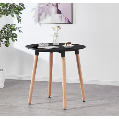 Jamie Lorenzo Halo Round Dining Set of 2 PN Home