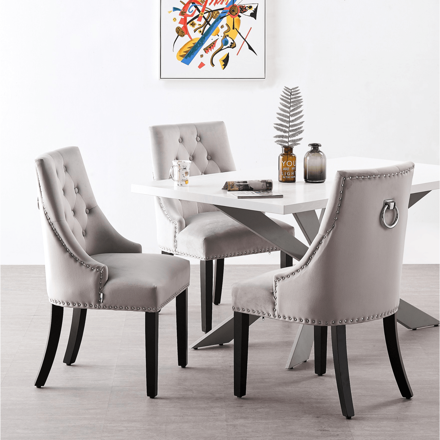 Windsor LUX Velvet Dining Chair PN Home