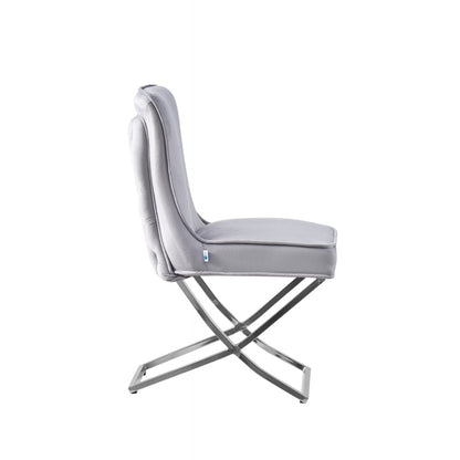 Trafalgar Velvet Dining Chair PN Home