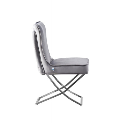Trafalgar Velvet Dining Chair PN Home