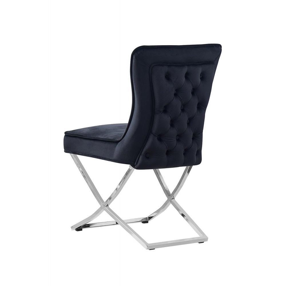 Trafalgar Velvet Dining Chair PN Home