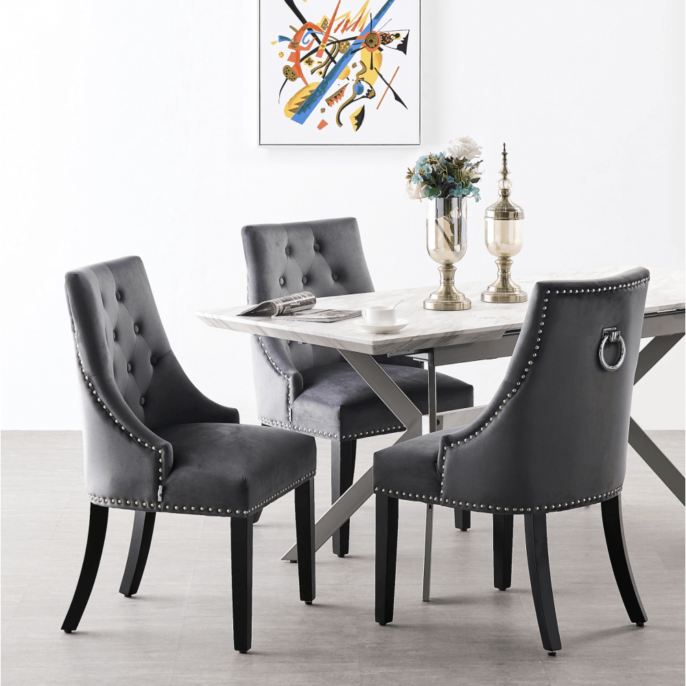 Windsor LUX Velvet Dining Chair PN Home