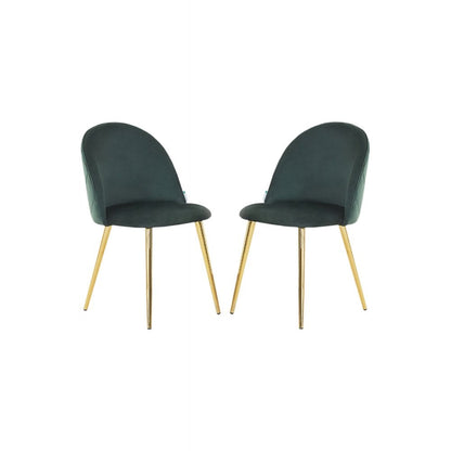 Lucia Velvet Dining Chair Set of 2 PN Home