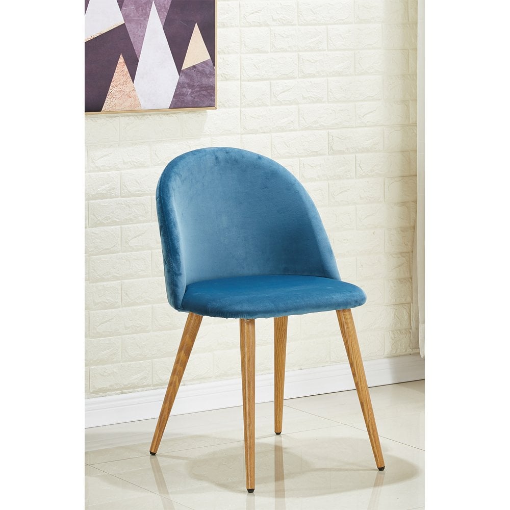 Lucia Velvet Dining Chair Set of 2 PN Home