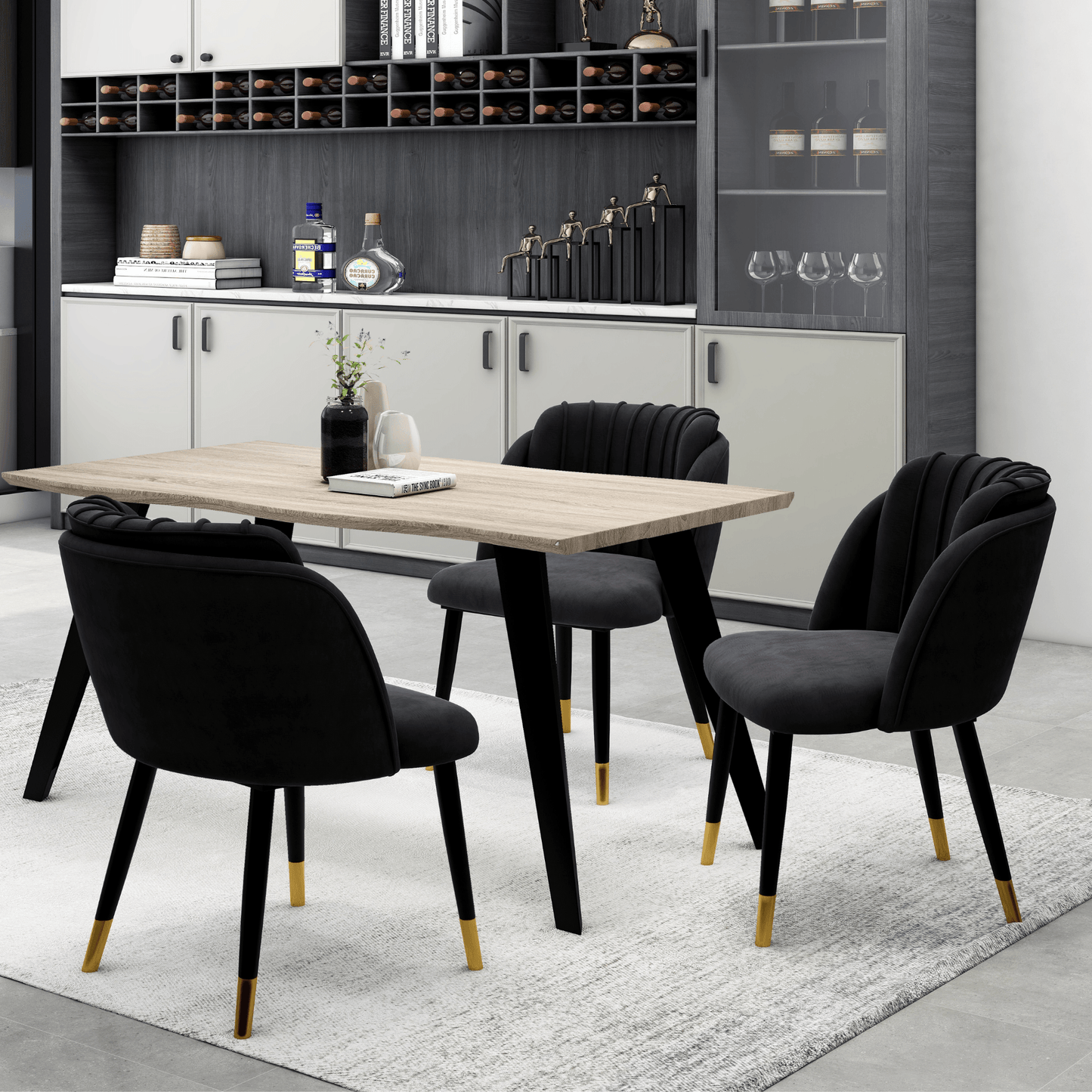 Milano velvet dining chair PN Home
