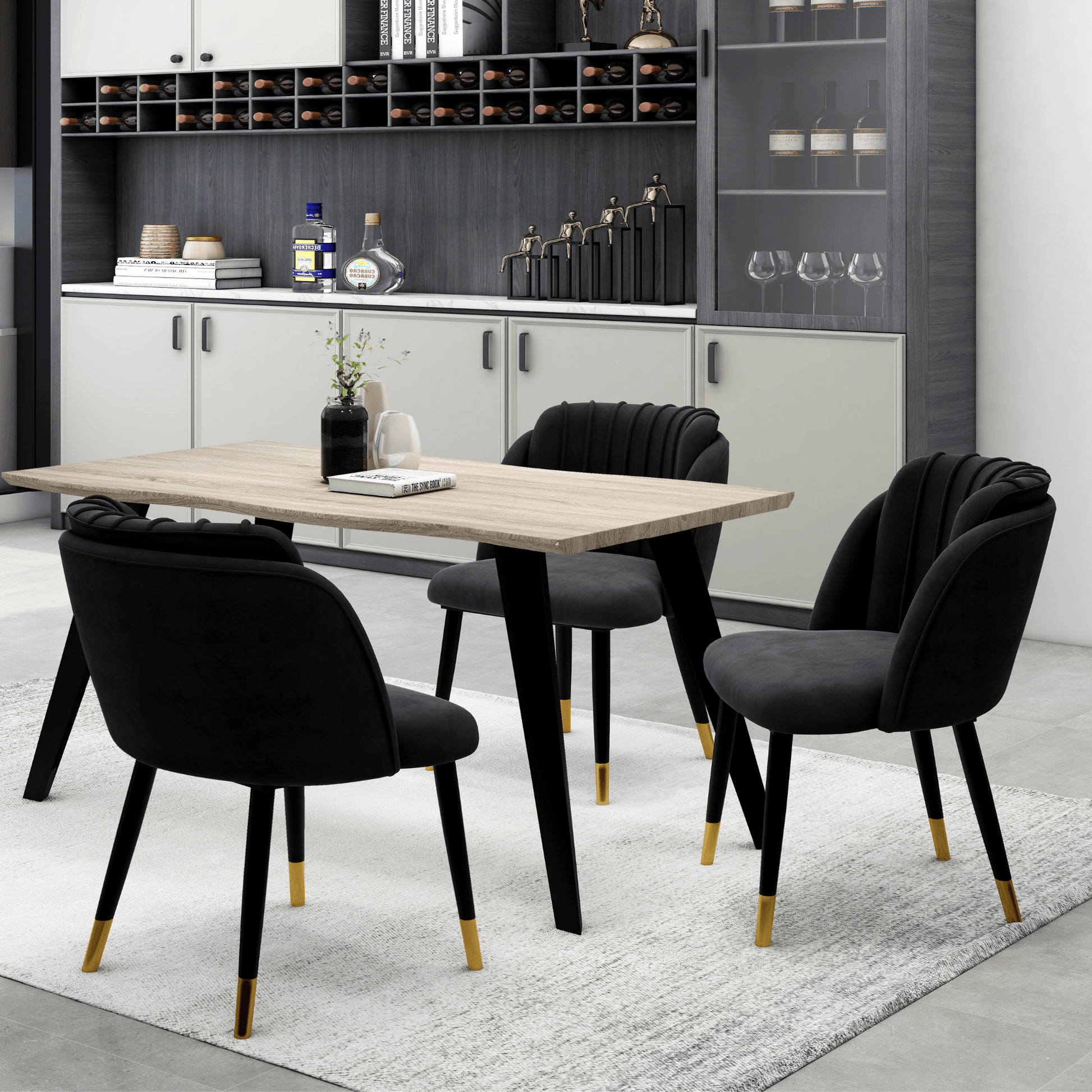 Milano velvet dining chair PN Home