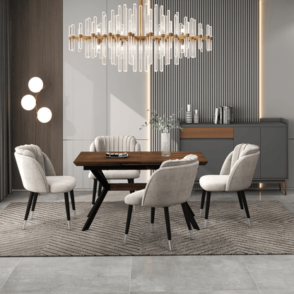 Milano velvet dining chair PN Home