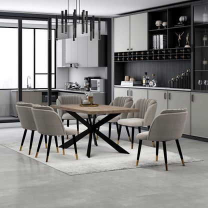 Milano velvet dining chair PN Home