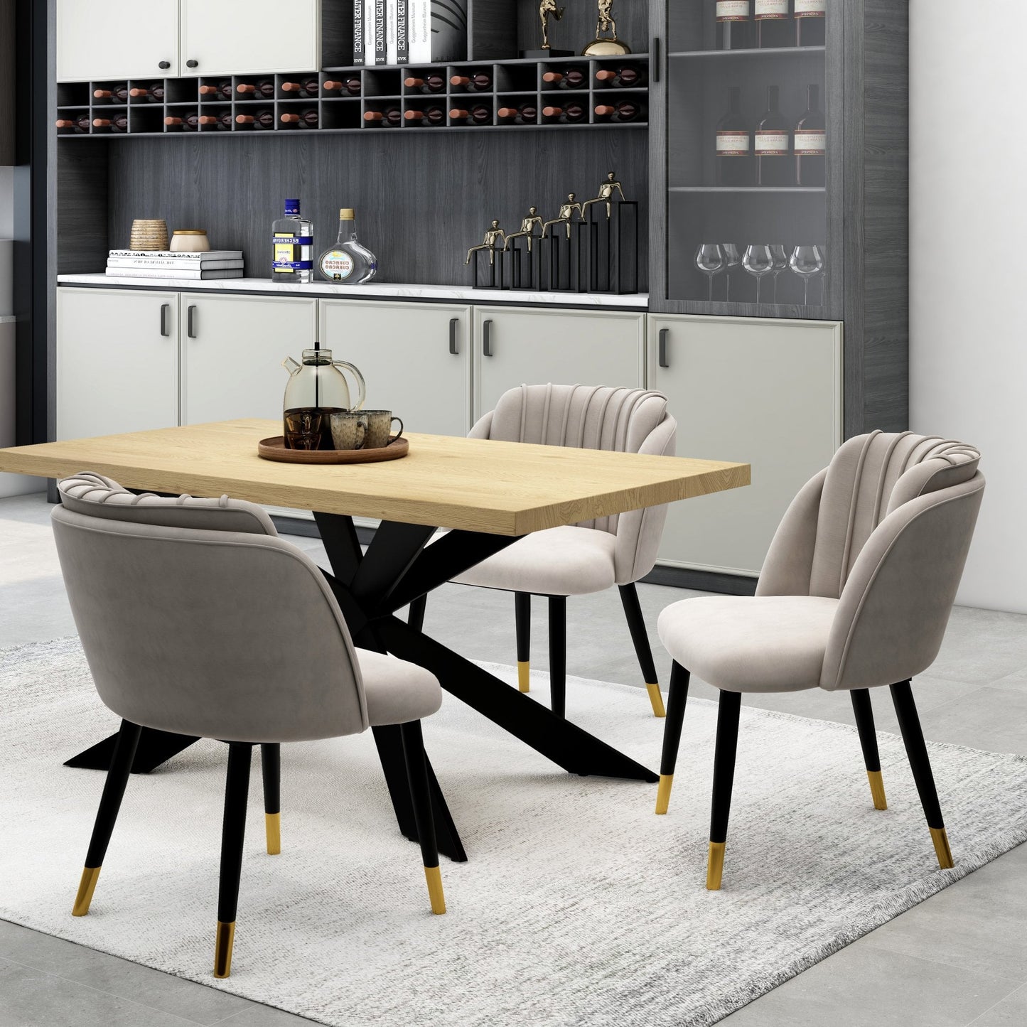 Milano velvet dining chair PN Home