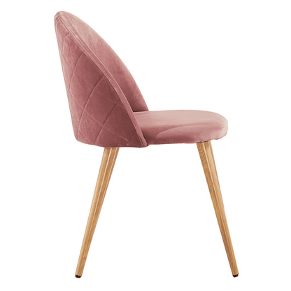 Lucia Velvet Dining Chair Set of 2 PN Home