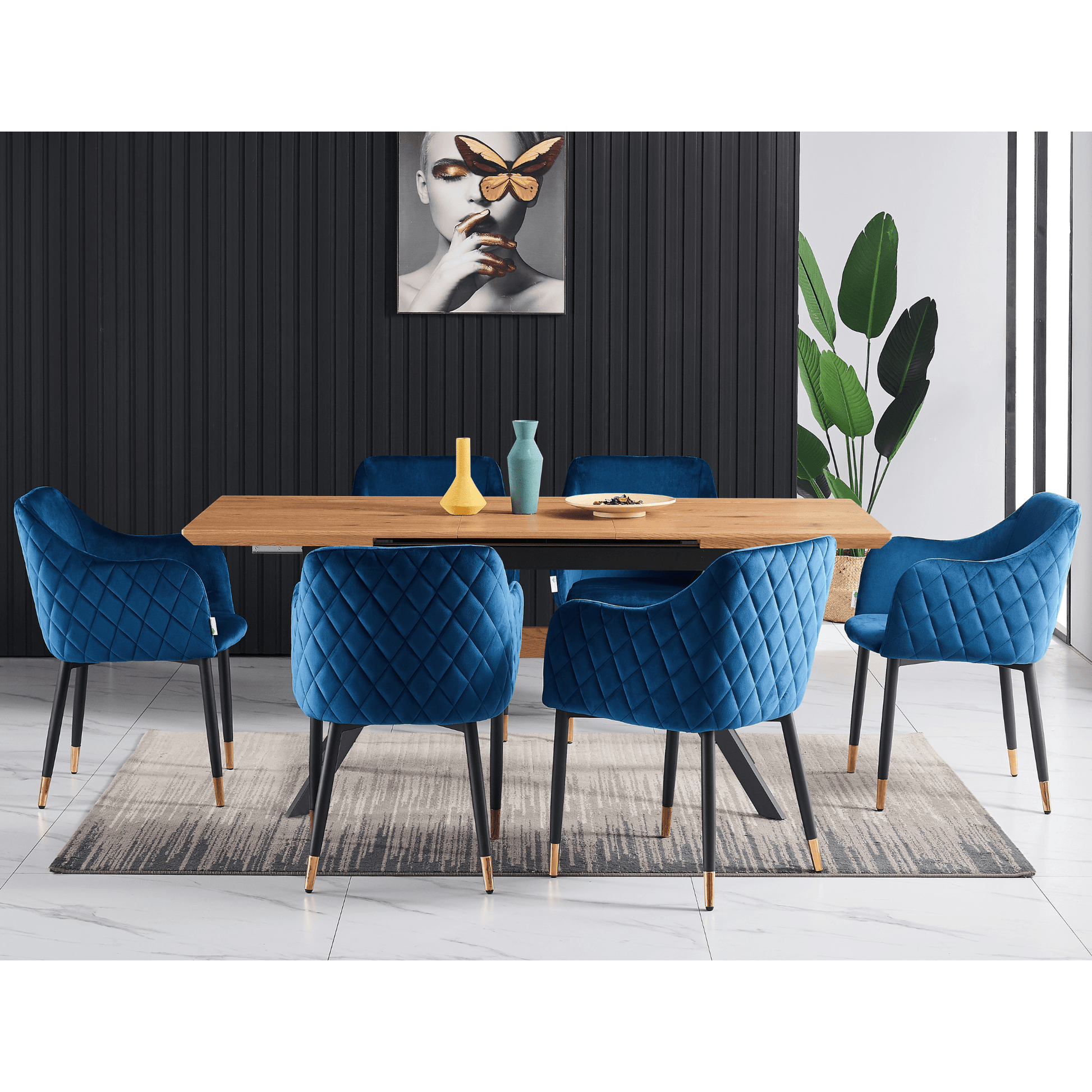 Verona LUX velvet dining chair PN Home