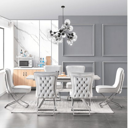 Trafalgar Velvet Dining Chair PN Home