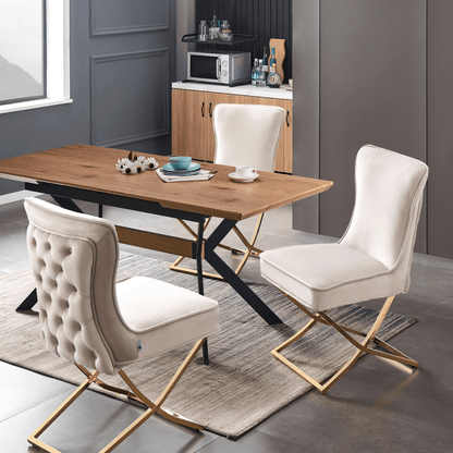 Trafalgar Velvet Dining Chair PN Home