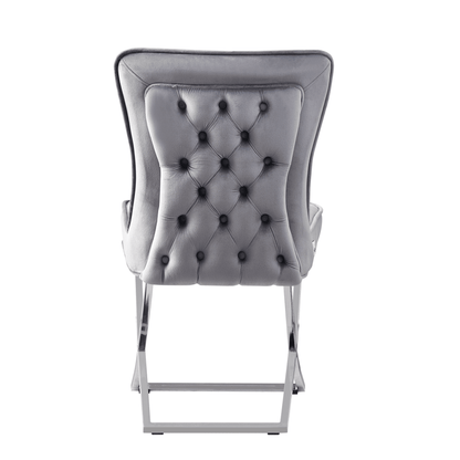 Trafalgar Velvet Dining Chair PN Home